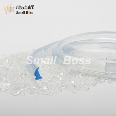 High-elastic transparent soft PVC Compound for sealing strips/sealing parts