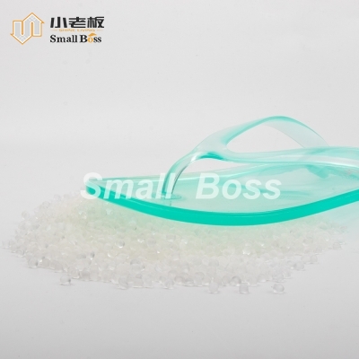 Transparent soft PVC Compound for flip-flop straps and slippers