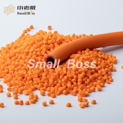 Low cost imitation TPU high resilience modified PVC Compound for hose