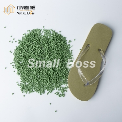 High brightness soft PVC Compound for flip-flops